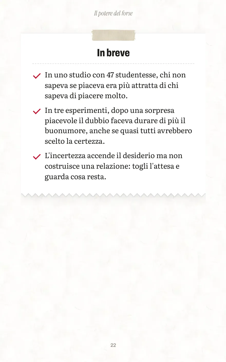 Pagina 22 di «Perché ti piace chi non ti cerca»