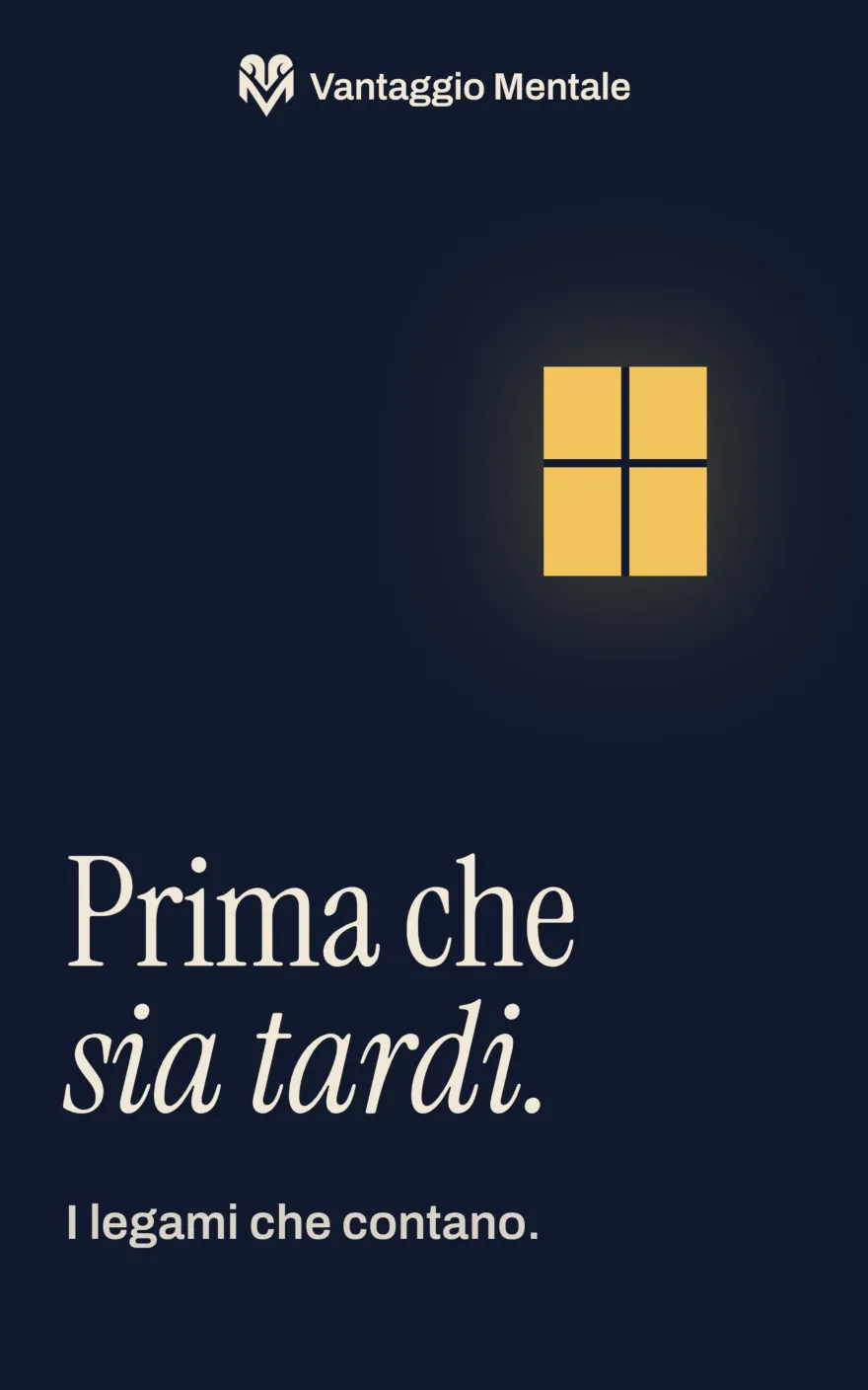Pagina 1 di «Prima che sia tardi»